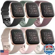 6 Pack Sport Bands Compatible with Fitbit Versa 2 / Fitbit Versa/Versa Lite/V