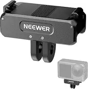 NEEWER Magnetic Mount for Action 5 Pro， Quick Release Action Camera Adapter with 1/4" Thread Compatible with DJI Osmo Action 5 Pro Action 4 Action 3， AC011