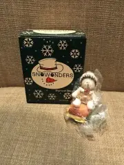 Sarah's Attic Snowonders "Patty Pilgrim" Snowman In Box