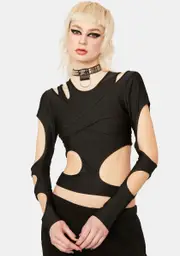 Enter The Void Cut-Out Top