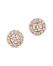 Le Vian 14K Rose Gold 0.96 ct. tw. Diamond Earrings