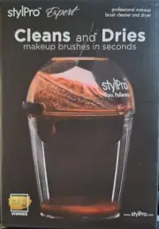 StylPro Expert Make Up Brush Cleaner and Dryer Set Brand New