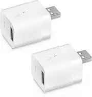 SONOFF Micro USB Smart WiFi Adaptor 5V 2-Pack, Smart Switch for Type A USB Devices, Compatible with Alexa & Google Home Assistant,APP Remote Control Switch, No Hub Required (2 Pack)