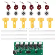 Type-C DC5V Ultrasonic Mist Maker 6 Channel Atomizing Module Humidifier DIY Kits