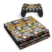 PS4 Pro Console Skins Decal Wrap ONLY - Sticker Slap