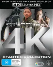 Assassin's Creed/Independance Day/Die Hard - 3 Movie Action Starter Pack UHD