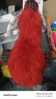 Plush Dog Toy Red Duck