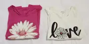 The Children's Place Girl's Knot Back Tank Top 2 Pack LV5 Caddy Pink Size XL NWT