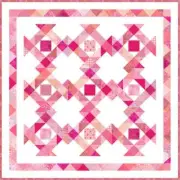WILLY NILLY - 49" x 49" - Quilt-Addicts Precut Patchwork Quilt Kit Lap*