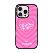iPhone 16 Pro Impact Case MagSafe Compatible Follow Your Heart