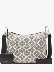 Spade Flower Crossbody