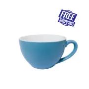 6x Cappuccino Cup Breeze Blue 200mL Bevande Coffee Tea Hot Chocolate Cups