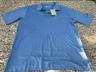 Cutter & Buck Golf Shirt Drye Tec Luxe Xl Ajax Embroidered On Sleeve. NWT!!