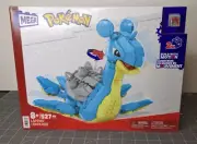 Mega Construx Pokemon Lapras 527pcs Brand New Sealed Motion Figure