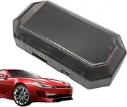 Car Alarm Light, Vehicle Security Warning Alarm, Visual Security Light With Solar Power For Automotive Truck Parking Safety Vehicle