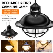 Portable LED Dimmable Camping Light Lantern Outdoor Tent Lamp Rechargeable IPX4