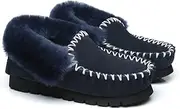 [UGG AUSTRALIAN SHEPHERD] UGG Slippers Australian Premium Soft Sheepskin Wool Winter Home Cozy Womens Slipper Popo Moccasin Shoes