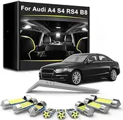 12Pcs Car LED Interior Lights Bulb Kit, For AUDI A4 S4 RS4 B8 Sedan Wagon 2009 2010 2011 2012 2013 2014 2015 2016