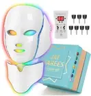 Jay SAREES Red-Light-Therapy-For-Face, Led Face Mask Light Therapy, 7-1 Colors
