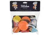 Play Food Set On Tray 10pc