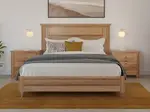 Zenith Bed Frame with Doona Foot - Super King / Light Ash