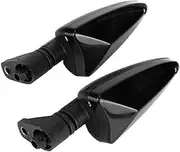 Front Rear Turning Indicator Lights 1 Pair Motorcycle Turn Signal Light Indicator Flasher Lamp, for Triumph, for Tiger 800 1050 675 Light Accessories Motorcycle Turn Signal Lights(Black B)