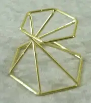 Gold Wire Two Way Egg or Sphere Stand