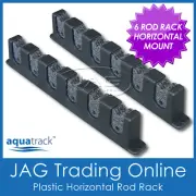 AQUATRACK HORIZONTAL 6-ROD STORAGE RACK - BOAT FISHING ROD HOLDER
