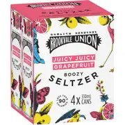 [Brookvale] Brookvale Union Juicy Grapefruit Seltzer Can 330mL
