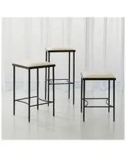 Global Views Hammered Bar Stool
