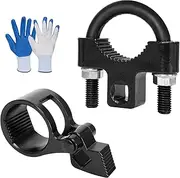 Inner Tie Rod Removal Tool,27-44mm Tie Rod End Wrench Tool and Universal 3/8'' Inner Tie Rod Tool, Inner Tie Rod U-Wrench Hex Wrench Tools for Most Vehicles Inner Tie Rod Removal and Installation.