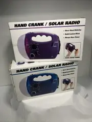 Emergency Radio and Flash Light – Hand Crank, Solar Power & Power Supply 093