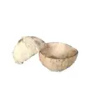 Coconut Shell Ceylon 100%Natural Organic Eco-Friendly Halves Handmade Bowl