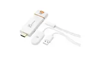 J5create JVAW76PRO ScreenCast 4K Wireless Display Adapter - Cast Laptop to TV. Supports Miracast, AirPlay, Chromecast, Windows, macOS, iOS, Android JVAW76PRO