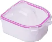 Professional Acetone Resistant Double Layer Nail Spa Bowl Nail Polish Remover Manicure Tool For Salon Or Home Use Polish Remover