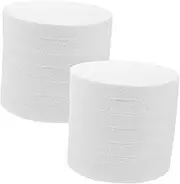 BELLIFFY 16pcs Round Craft Foam Discs Cake Making Training Supplies Fake Foam Cake Tray