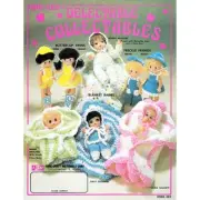 Vintage Crochet Doll Pattern Delectable Collectables Blanket/Pillow Babies 7”