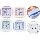 Clock Alarm Clock Bedroom Clock Radios Green Purple Stably Stand 9.5*9.5*4cm