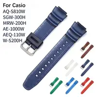 在飛比找蝦皮購物優惠-適用於 Casio 錶帶端口 18mm 電子手錶 Ae-10