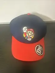 NEW W/TAGS -Nintendo Super Mario Bros Hat Seamless One Touch Unisex Cap New OSFM
