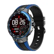 Smart Watch Men Women IP68 Waterproof Bluetooth 5.0 24 Exercise Modes Smartwatch E15 Heart Rate Monitoring for Android Ios - Blue