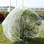 10 x 10 Ft Fruit Tree Netting, Garden Insect Netting Cover, Covers from Insects with Zipper and Drawstring, Large Garden Mesh Netting Cover Blueberry Bush Bird Netting