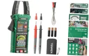 TCM-300D Digital Clamp Meter, 6000 Counts Multimeter, Voltage Tester with