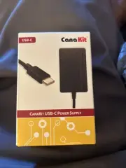 CanaKit raspberry pi 4 Power Supply USB-C New In Box