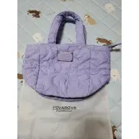 在飛比找蝦皮購物優惠-VOVAROVA 空氣包 紫色愛戀 愛心壓紋 托特包 水餃包