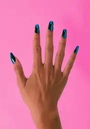 [Clutch Nails] Electric Blue Coffin Press On Nails