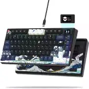 Gamer Keyboard with OLED Display Mechanical Gaming Keyboard Hot Swappable Gasket