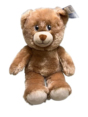 NEW Build A Bear Work Shop- Lil Brownie Super Soft Plush Brown Teddy Bear 027231