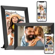 2 Pack Digital Picture Frame 10.1 Inch WiFi Electronic Photo Frame 16GB Stor...