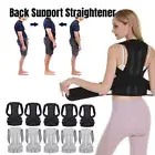 Adjustable Back Support Brace Posture Corrector Belt Lumbar Shoulder Pain Relief